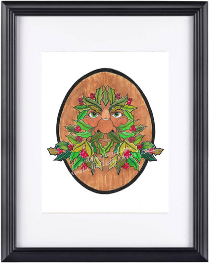Holly Man Original Art