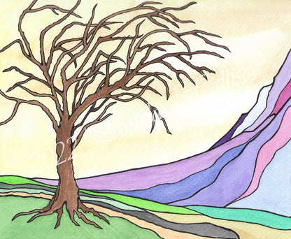 "Still" Original Watercolor
