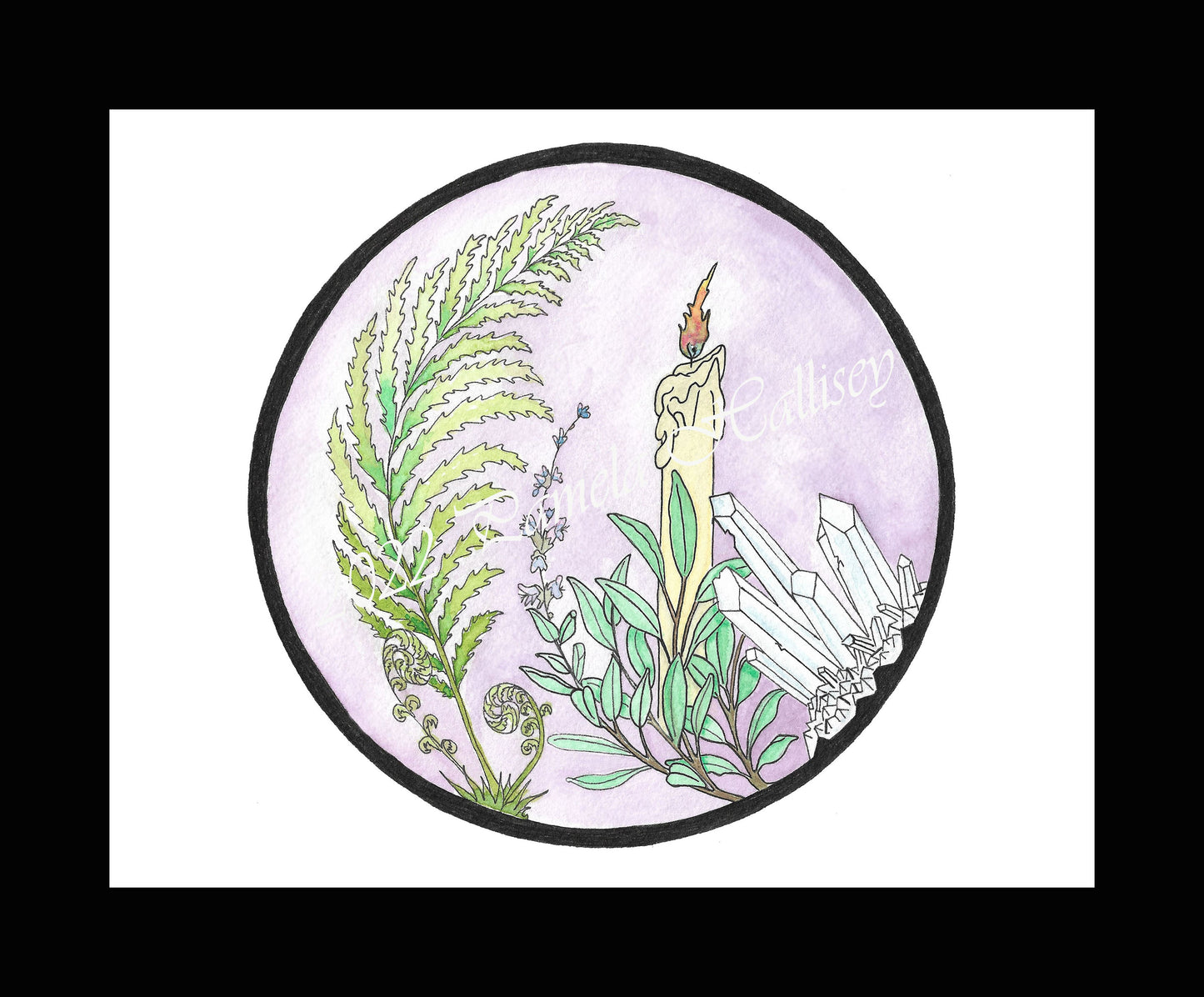 Cleansing Original Watercolor art