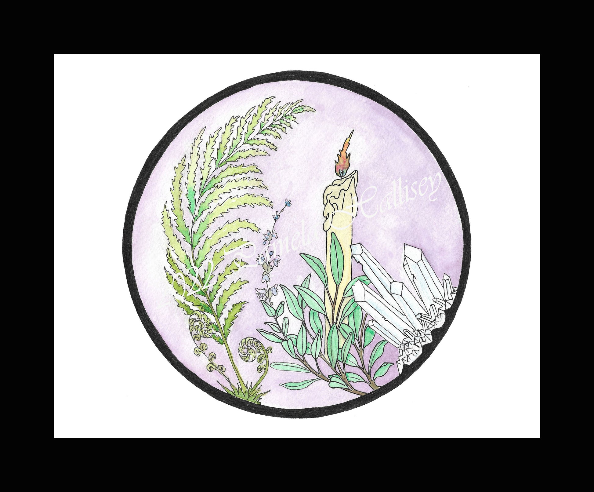 Cleansing Original Watercolor art