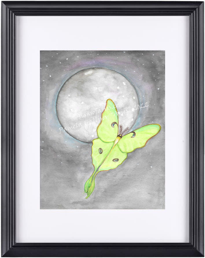 "Luna Magic" Original Watercolor